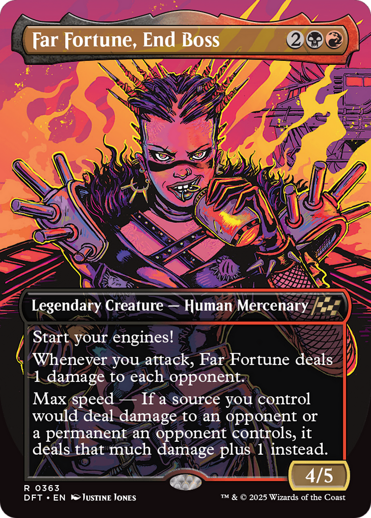 Far fortune, End Boss (Borderless) [Aetherdrift] | Fandemonia Ltd