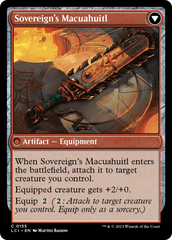 Idol of the Deep King // Sovereign's Macuahuitl [The Lost Caverns of Ixalan] | Fandemonia Ltd