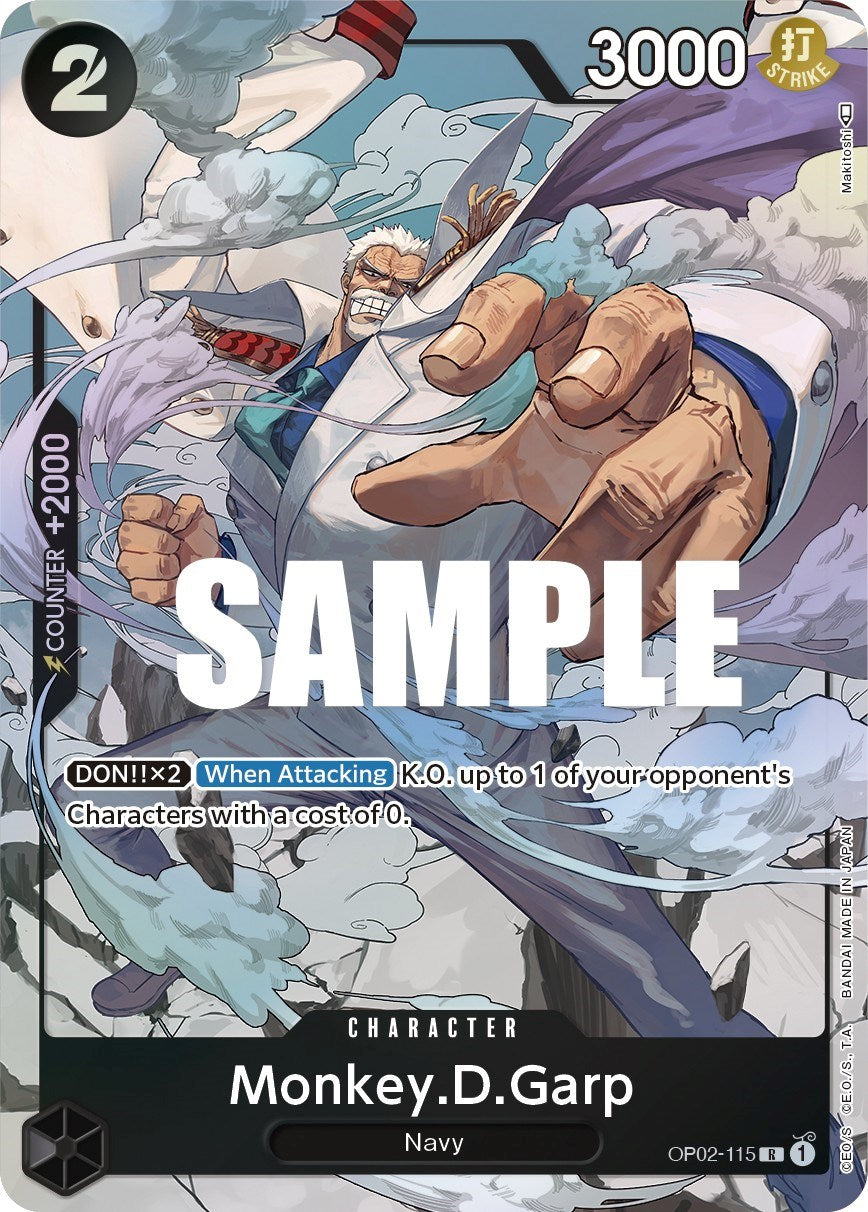 Monkey.D.Garp (Alternate Art) [Paramount War] | Fandemonia Ltd