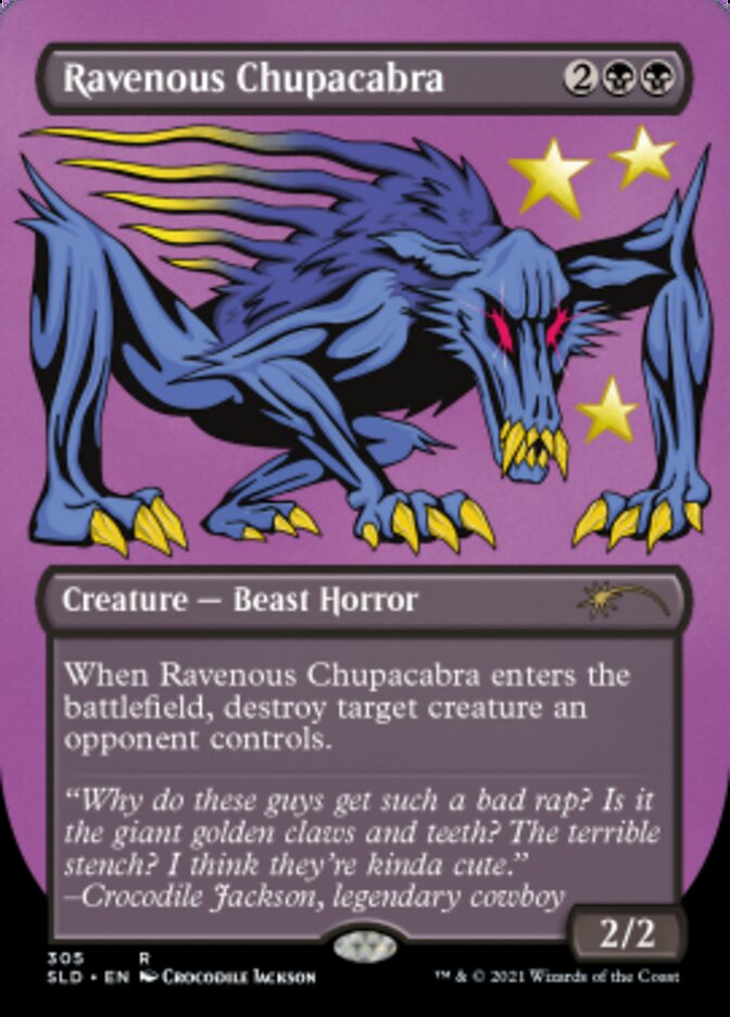Ravenous Chupacabra (Borderless) [Secret Lair Drop Series] | Fandemonia Ltd