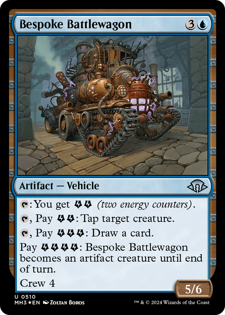 Bespoke Battlewagon (Ripple Foil) [Modern Horizons 3] | Fandemonia Ltd