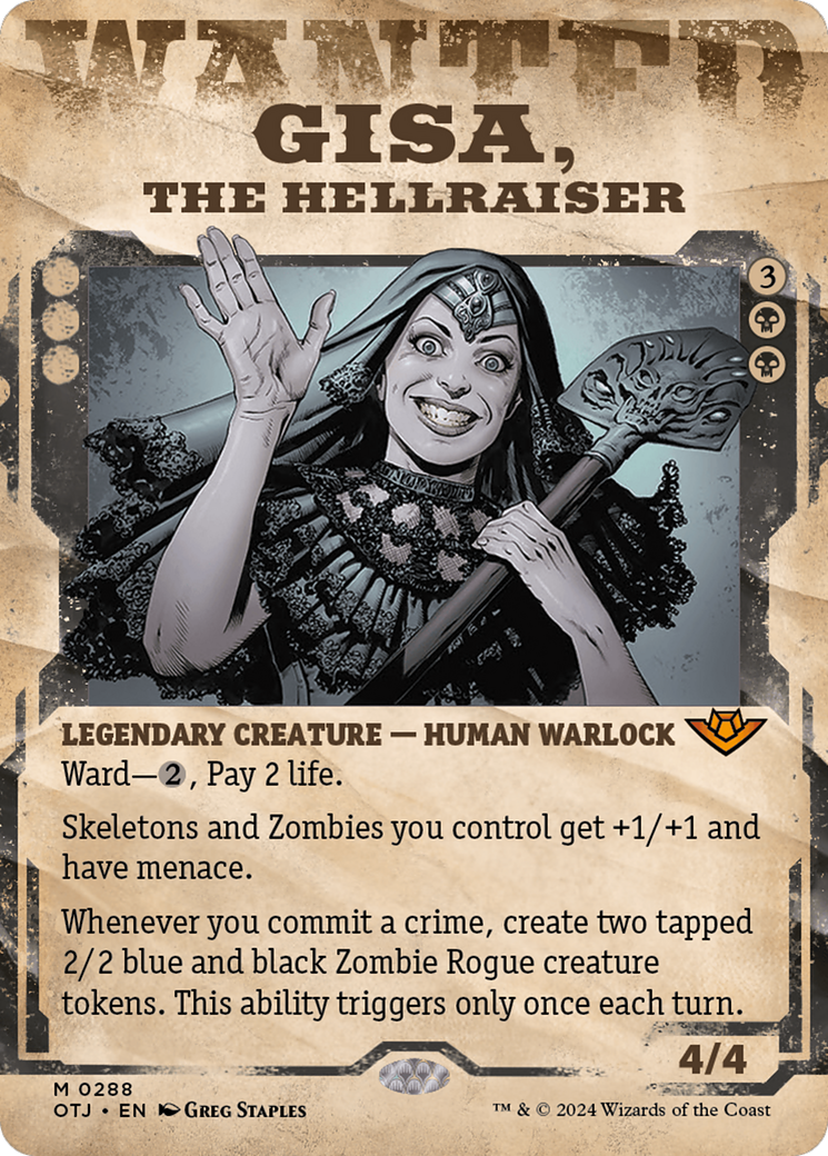 Gisa, the Hellraiser (Showcase) [Outlaws of Thunder Junction] | Fandemonia Ltd