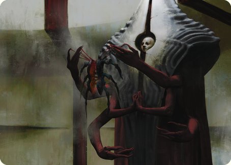 Vivisection Evangelist Art Card [Phyrexia: All Will Be One Art Series] | Fandemonia Ltd