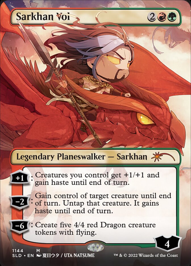Sarkhan Vol (Borderless) [Secret Lair Drop Series] | Fandemonia Ltd