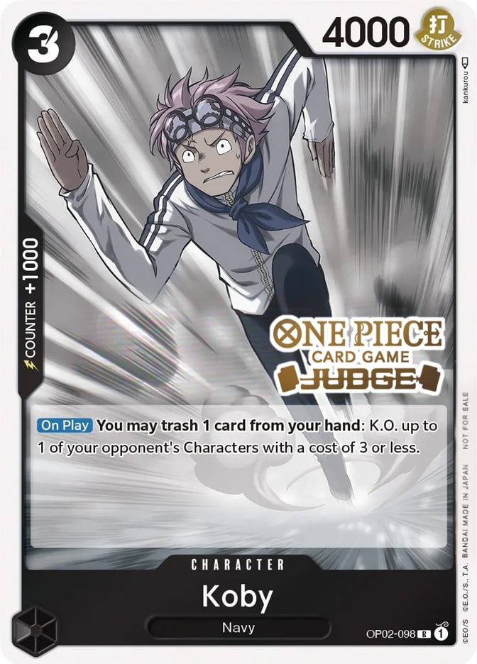 Koby (Judge) [One Piece Promotion Cards] | Fandemonia Ltd