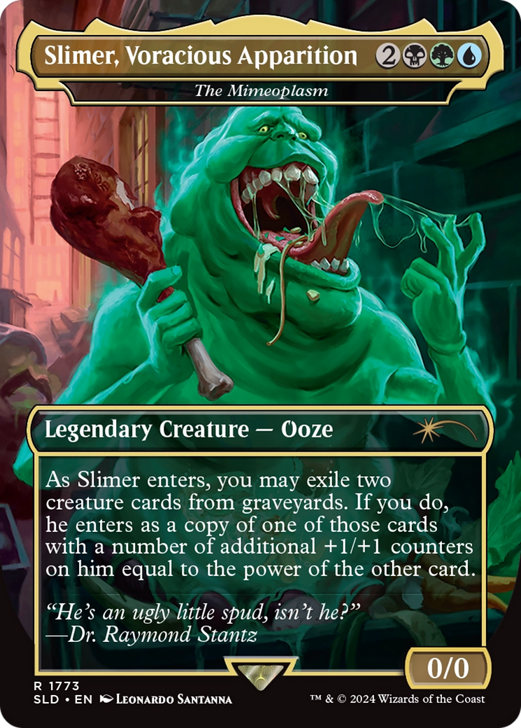 Slimer, Voracious Apparition - The Mimeoplasm [Secret Lair Drop Series] | Fandemonia Ltd