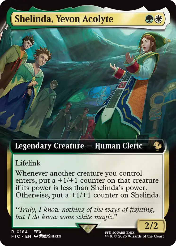 Shelinda, Yevon Acolyte (Extended Art) [FINAL FANTASY Commander] | Fandemonia Ltd