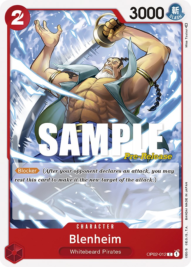 Blenheim [Paramount War Pre-Release Cards] | Fandemonia Ltd