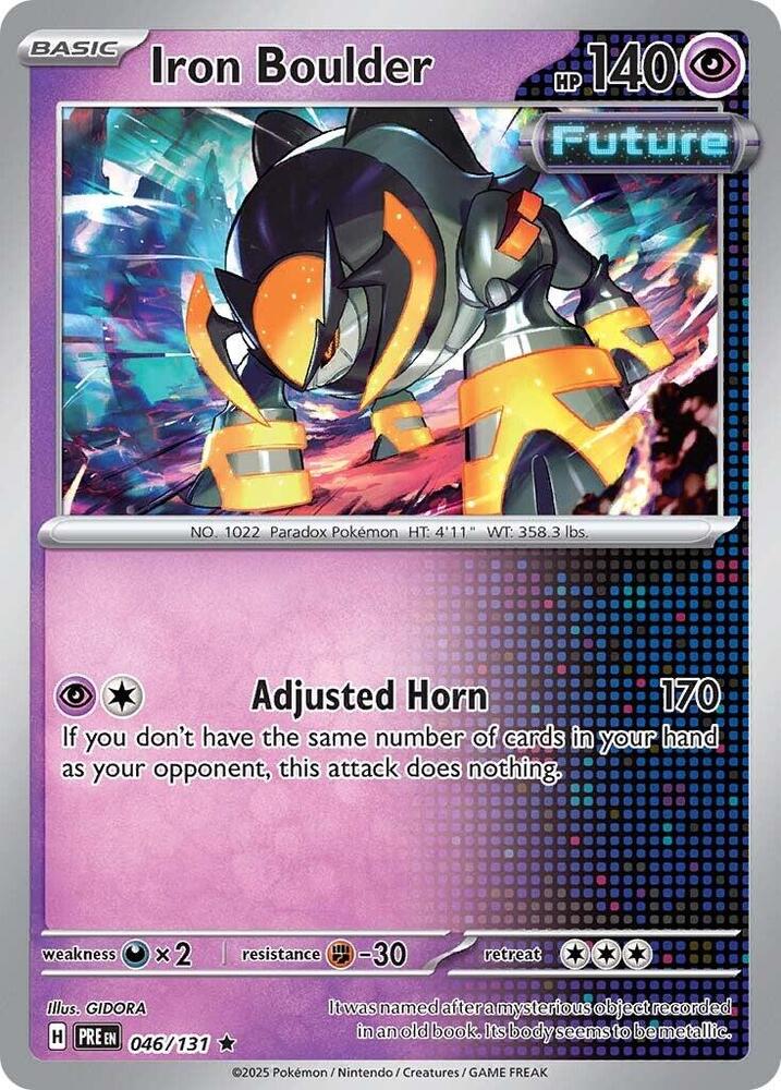 Iron Boulder (046/131) [Scarlet & Violet: Prismatic Evolutions] | Fandemonia Ltd