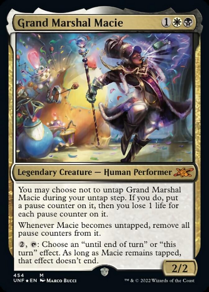 Grand Marshal Macie (Galaxy Foil) [Unfinity] | Fandemonia Ltd