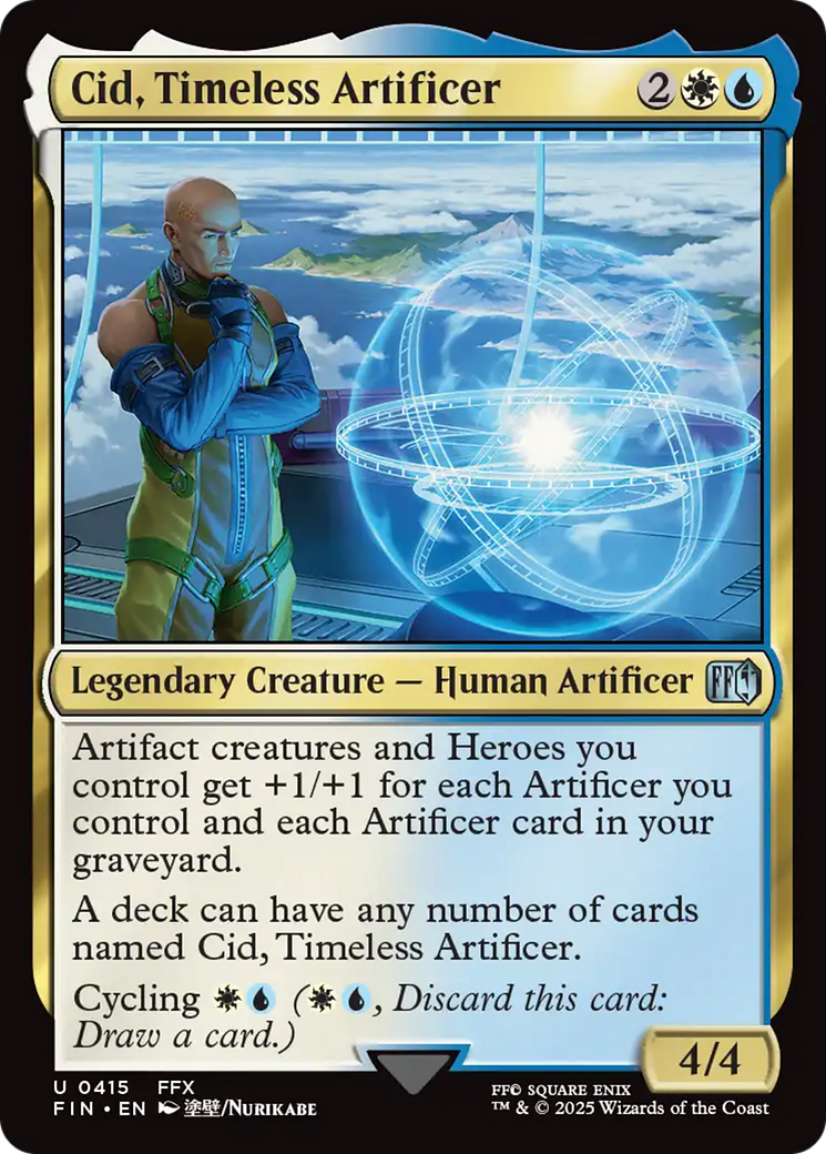 Cid, Timeless Artificer (0415) [FINAL FANTASY] | Fandemonia Ltd