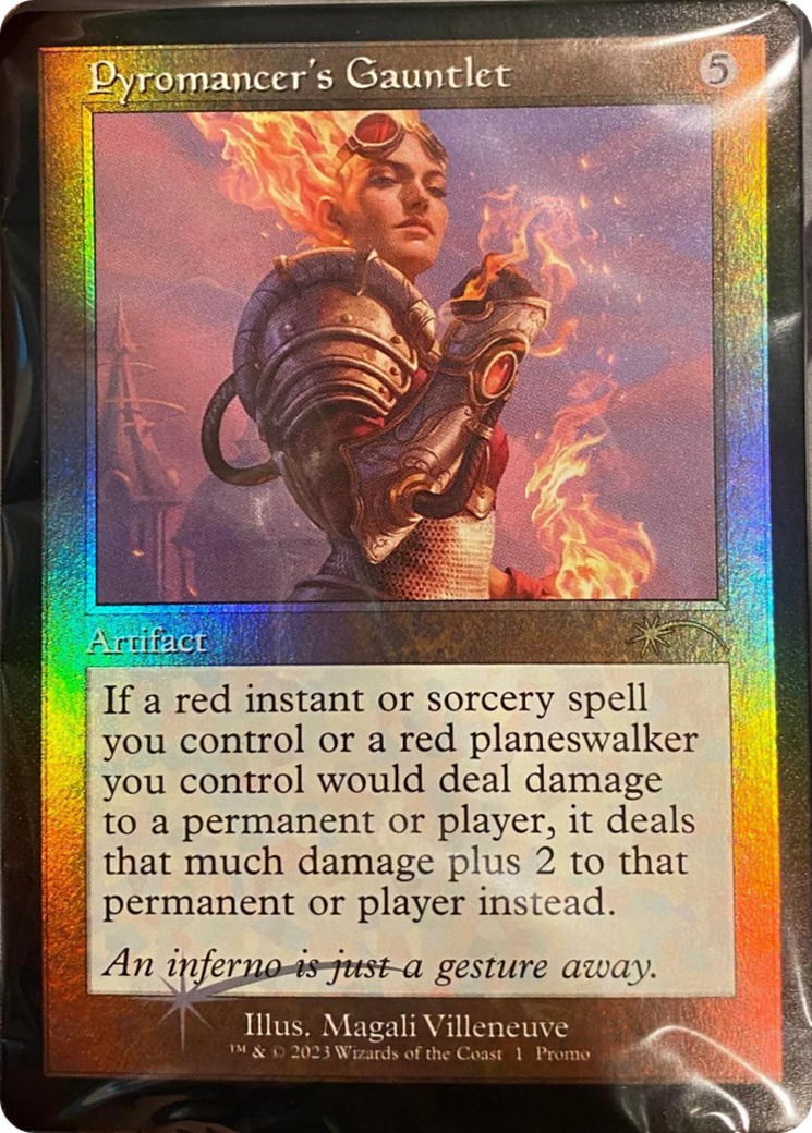 Pyromancer's Gauntlet (Retro) [Media Promos] | Fandemonia Ltd
