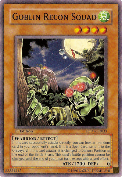 Goblin Recon Squad [LODT-EN033] Common | Fandemonia Ltd