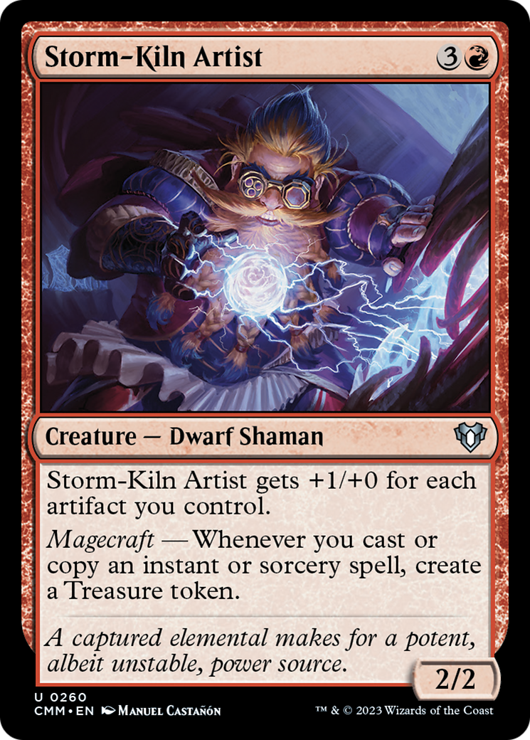 Storm-Kiln Artist [Commander Masters] | Fandemonia Ltd