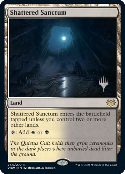 Shattered Sanctum (Promo Pack) [Innistrad: Crimson Vow Promos] | Fandemonia Ltd