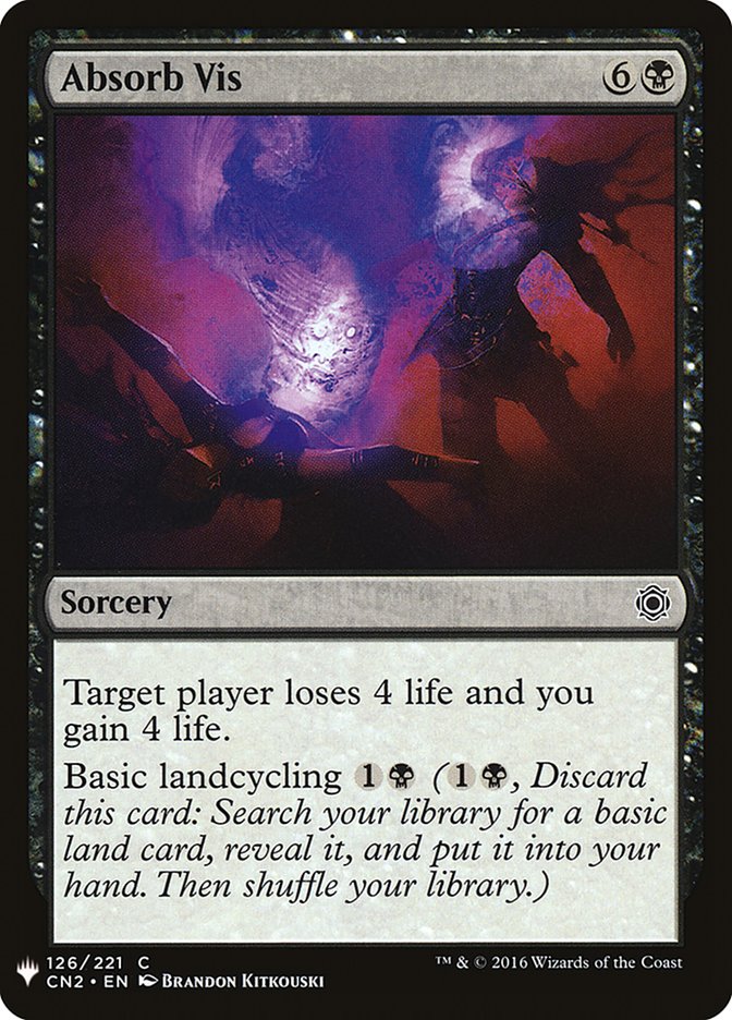 Absorb Vis [Mystery Booster] | Fandemonia Ltd