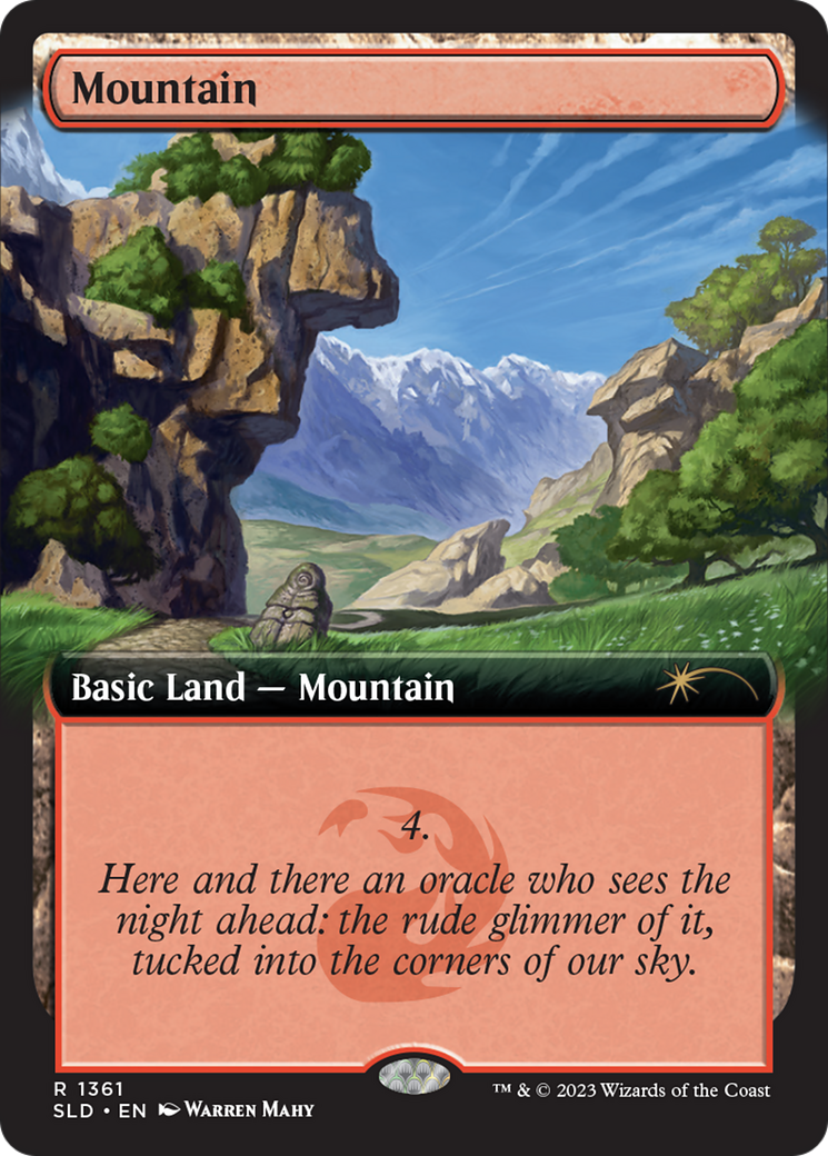 Mountain (1361) [Secret Lair Drop Series] | Fandemonia Ltd