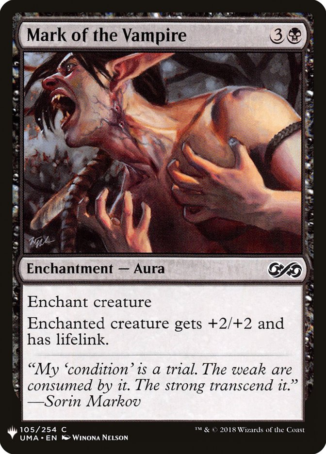 Mark of the Vampire [Mystery Booster] | Fandemonia Ltd