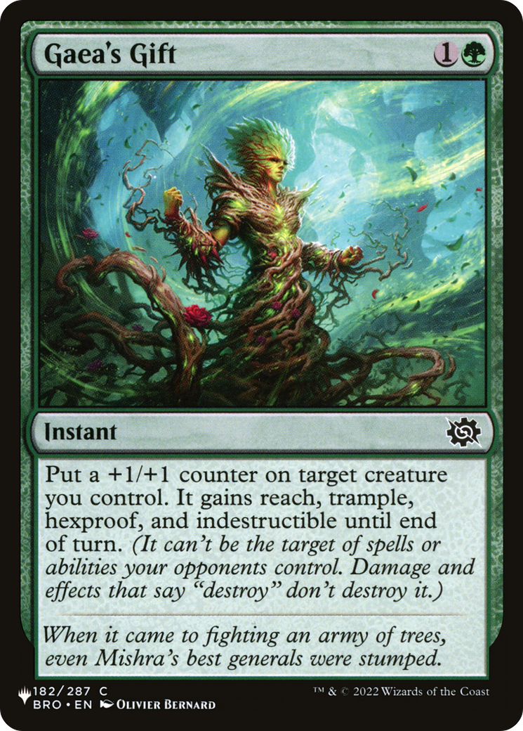 Gaea's Gift [The List] | Fandemonia Ltd