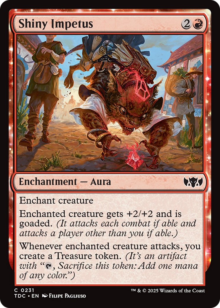 Shiny Impetus [Tarkir: Dragonstorm Commander] | Fandemonia Ltd