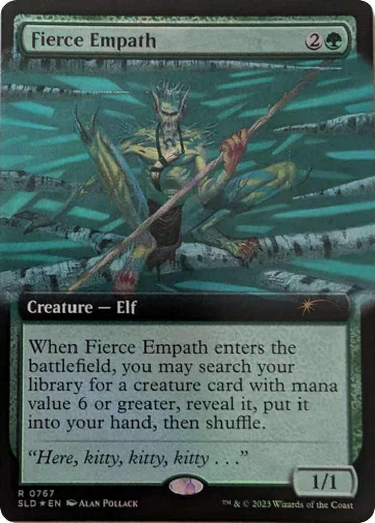 Fierce Empath (Extended Art) [Secret Lair Drop Series] | Fandemonia Ltd