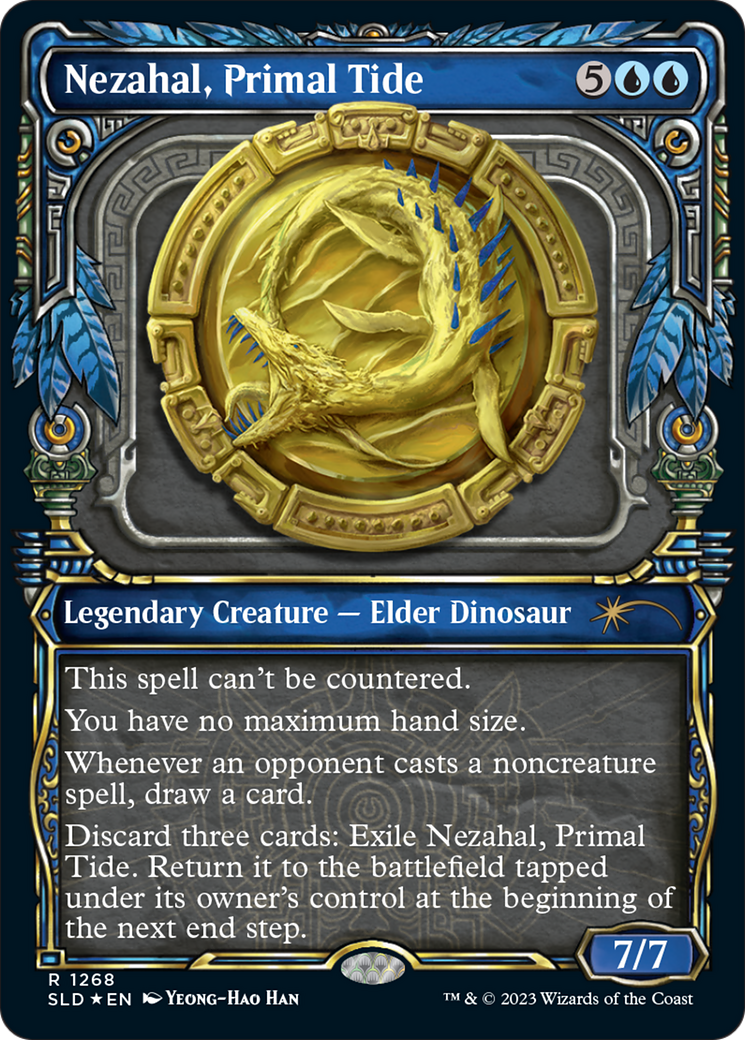 Nezahal, Primal Tide (Halo Foil) [Secret Lair Drop Series] | Fandemonia Ltd