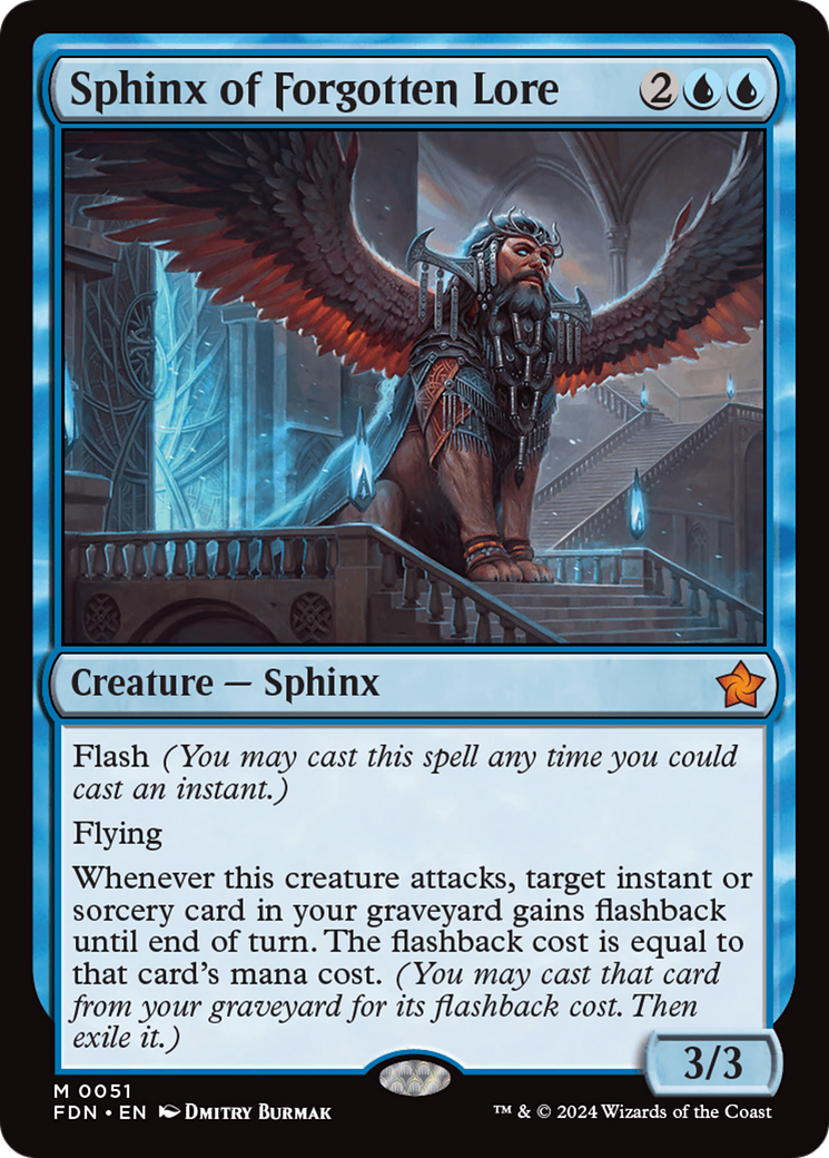 Sphinx of Forgotten Lore [Foundations] | Fandemonia Ltd