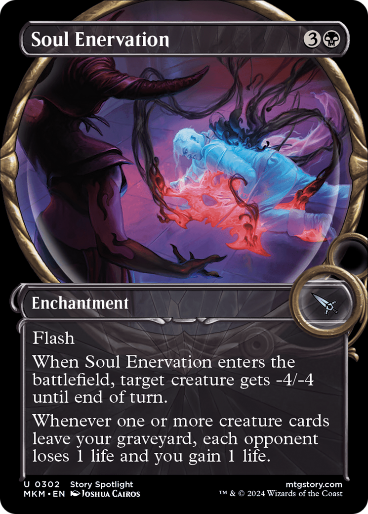 Soul Enervation (Showcase) [Murders at Karlov Manor] | Fandemonia Ltd