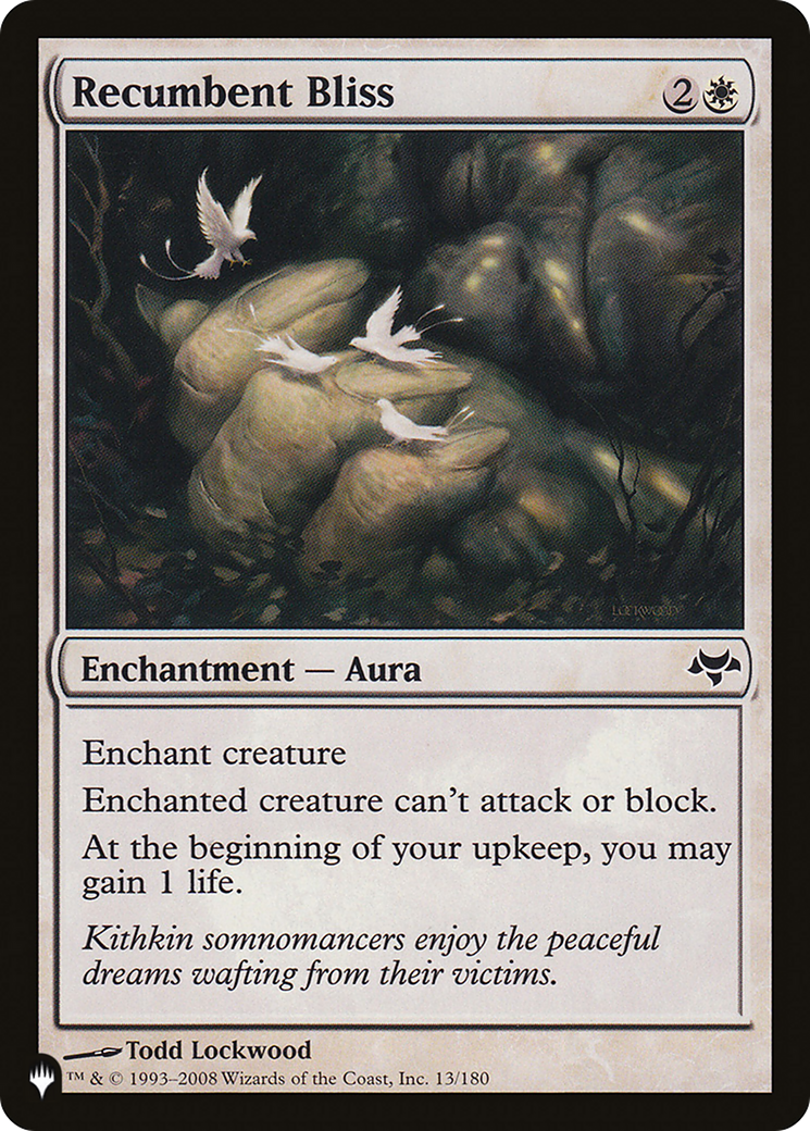 Recumbent Bliss [The List] | Fandemonia Ltd