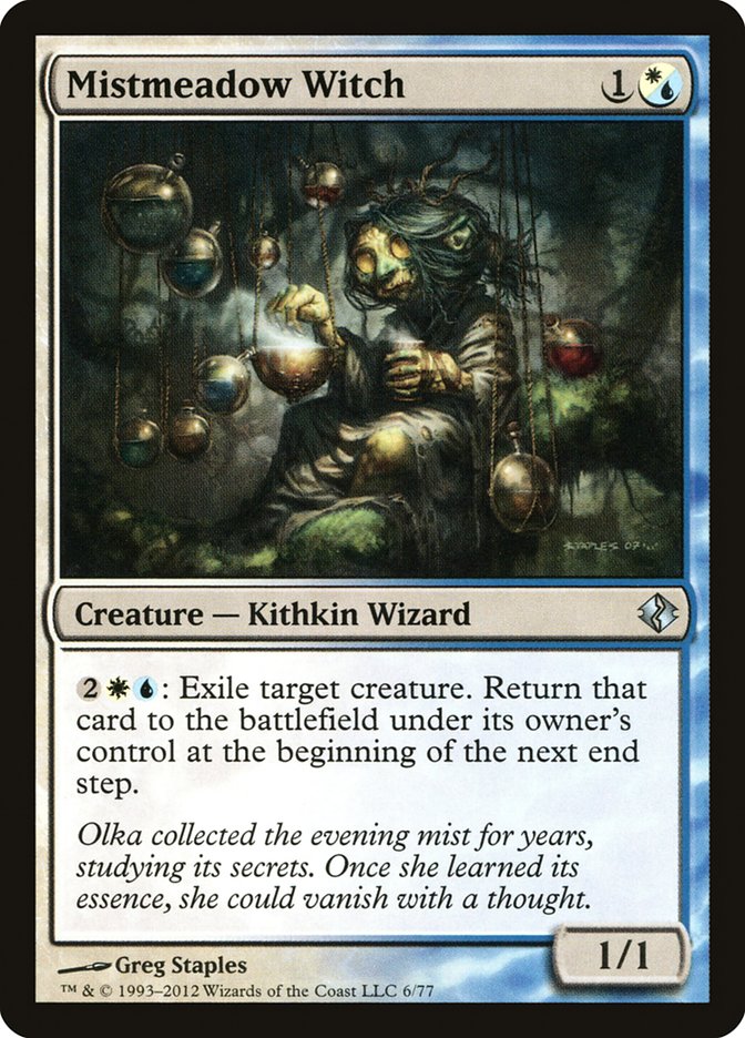 Mistmeadow Witch [Duel Decks: Venser vs. Koth] | Fandemonia Ltd