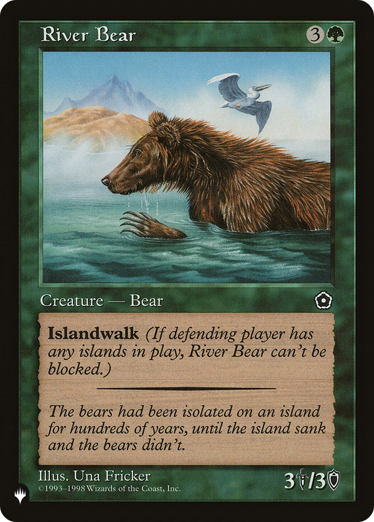 River Bear [The List] | Fandemonia Ltd