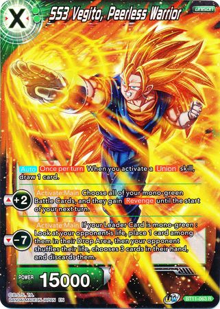 SS3 Vegito, Peerless Warrior (BT11-063) [Vermilion Bloodline 2nd Edition] | Fandemonia Ltd