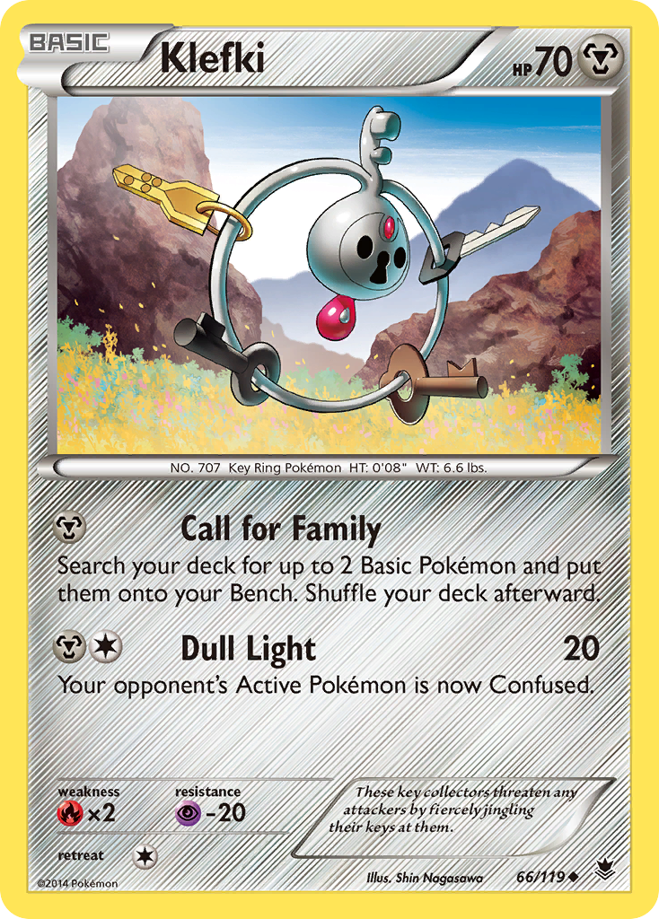 Klefki (66/119) [XY: Phantom Forces] | Fandemonia Ltd