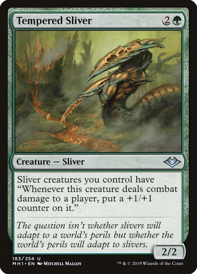 Tempered Sliver [Modern Horizons] | Fandemonia Ltd