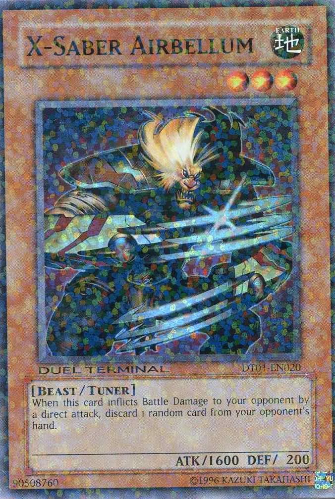 X-Saber Airbellum [DT01-EN020] Super Rare | Fandemonia Ltd