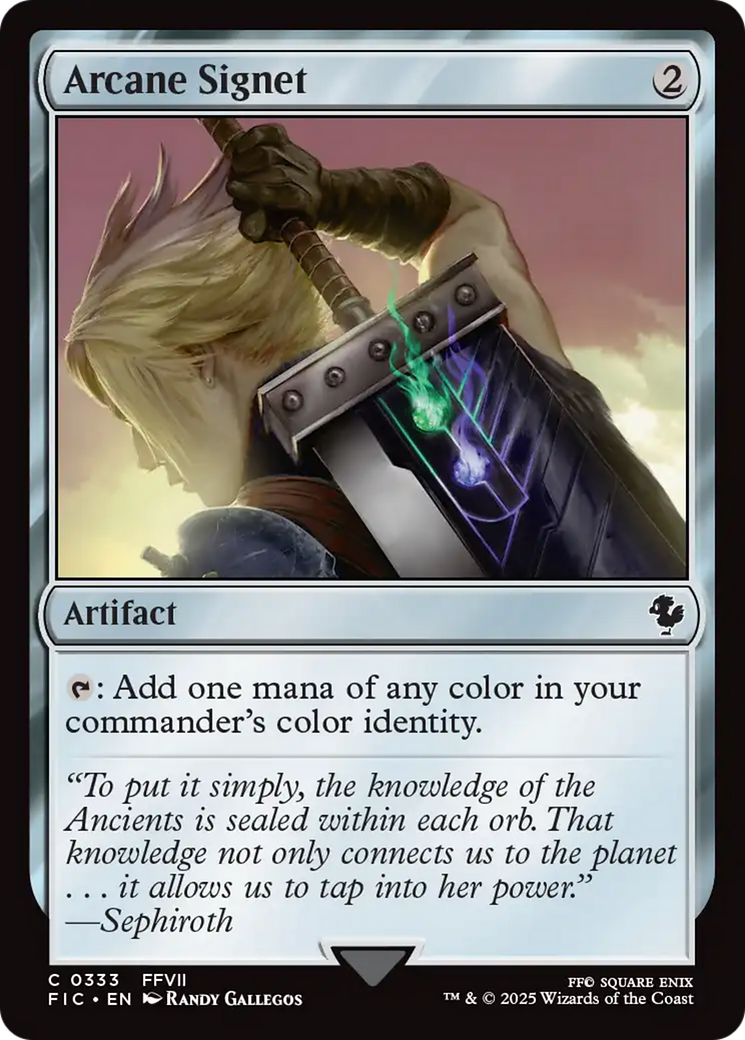 Arcane Signet (0333) [FINAL FANTASY Commander] | Fandemonia Ltd