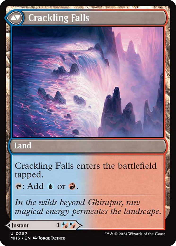 Rush of Inspiration // Crackling Falls [Modern Horizons 3] | Fandemonia Ltd