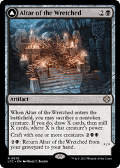Altar of the Wretched // Wretched Bonemass [The Lost Caverns of Ixalan Commander] | Fandemonia Ltd