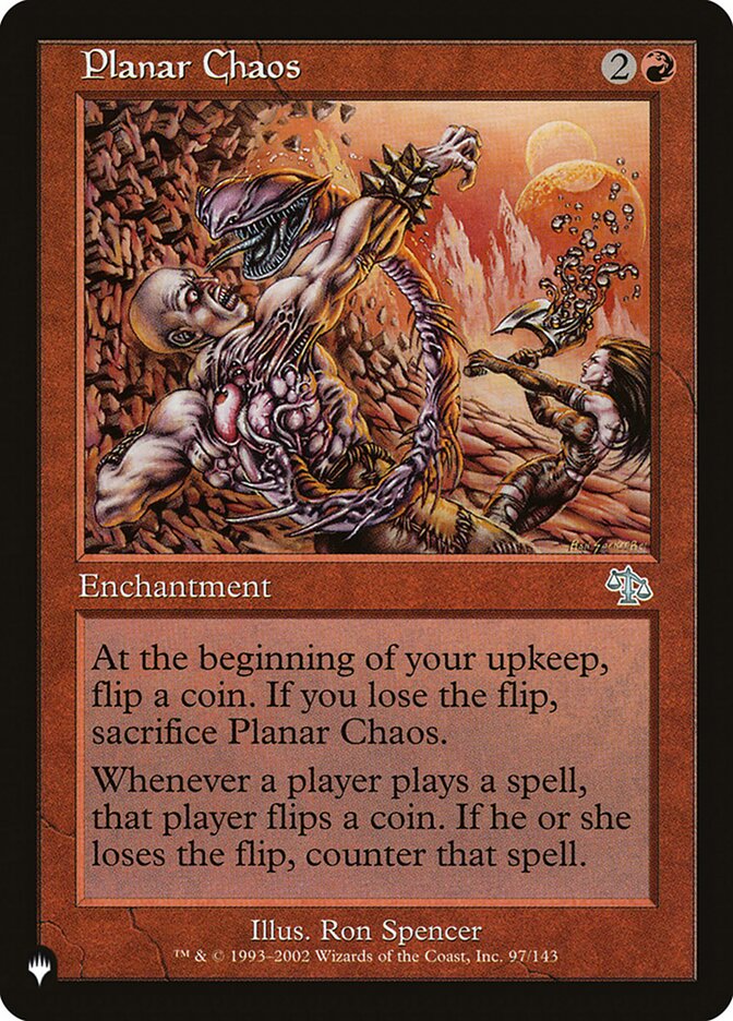 Planar Chaos [Secret Lair: Heads I Win, Tails You Lose] | Fandemonia Ltd