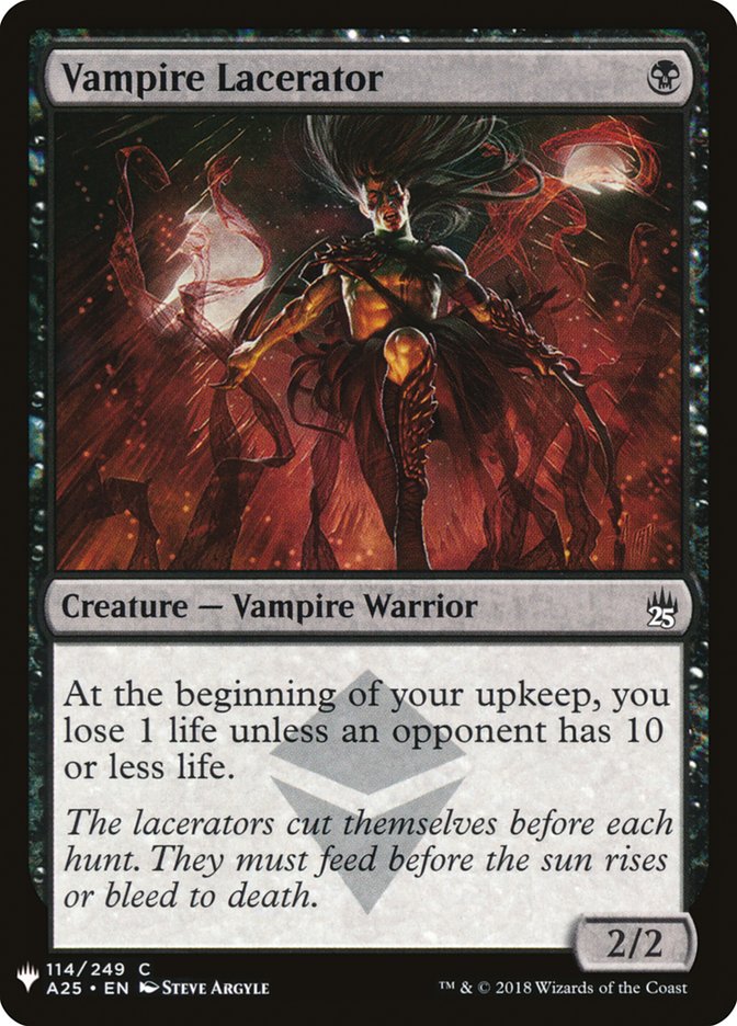 Vampire Lacerator [Mystery Booster] | Fandemonia Ltd