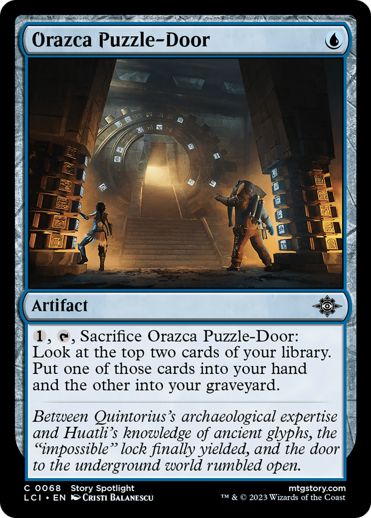 Orazca Puzzle-Door [The Lost Caverns of Ixalan] | Fandemonia Ltd