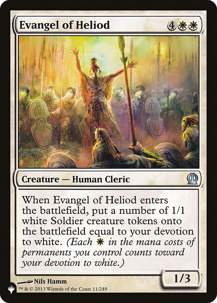 Evangel of Heliod [The List] | Fandemonia Ltd