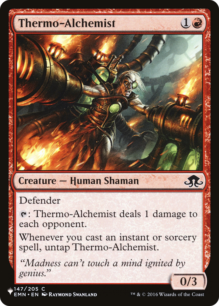 Thermo-Alchemist [The List] | Fandemonia Ltd