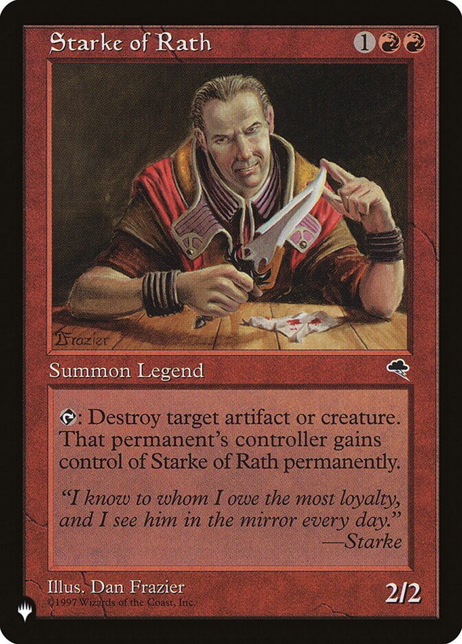 Starke of Rath [The List] | Fandemonia Ltd