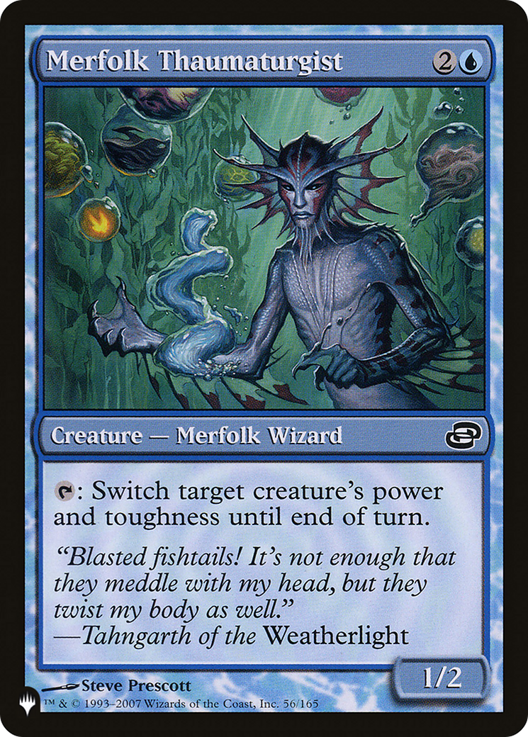 Merfolk Thaumaturgist [The List] | Fandemonia Ltd