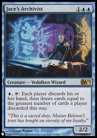 Jace's Archivist [The List] | Fandemonia Ltd