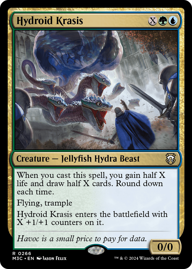 Hydroid Krasis (Ripple Foil) [Modern Horizons 3 Commander] | Fandemonia Ltd