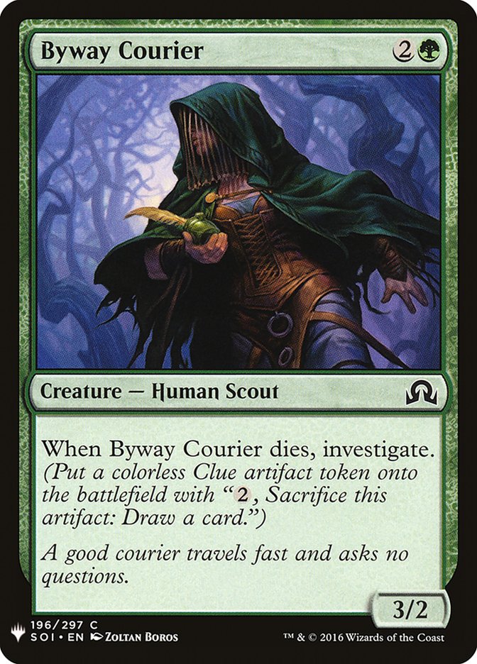Byway Courier [Mystery Booster] | Fandemonia Ltd