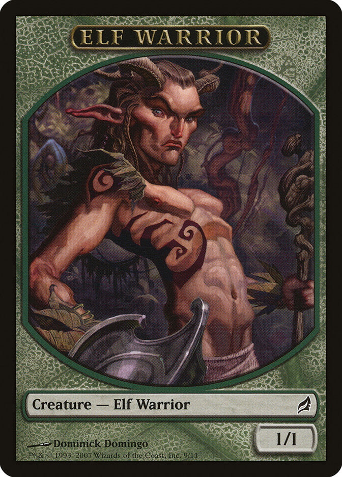 Elf Warrior Token [Lorwyn Tokens] | Fandemonia Ltd