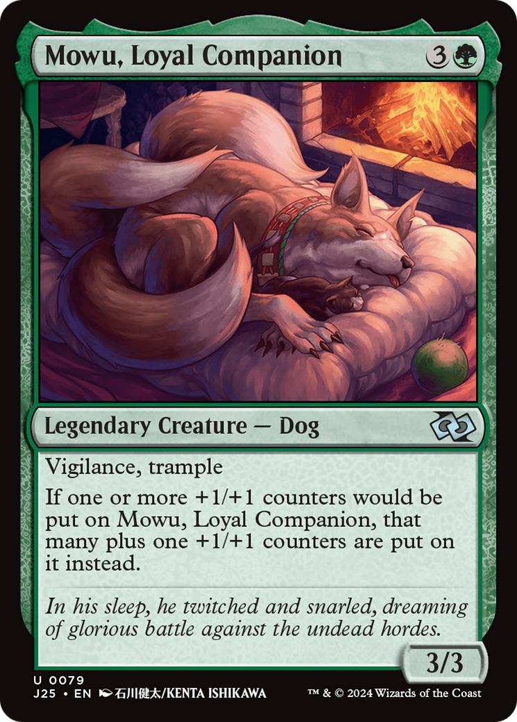 Mowu, Loyal Companion (Anime) [Foundations Jumpstart] | Fandemonia Ltd